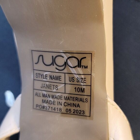 BRAND NEW SUGAR JANET WOMEN'S RHINESTONES SANDALS - Picture 15 of 16